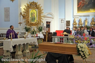 I funerali di Simone Ricci