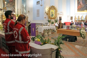 I funerali di Simone Ricci