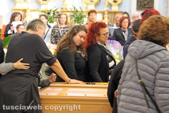I funerali di Simone Ricci