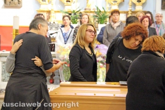 I funerali di Simone Ricci