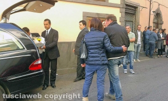 I funerali di Simone Ricci