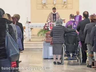 Gallese - I funerali di Simonetta Pachella