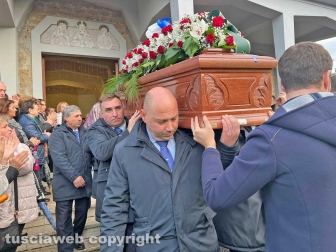 Gallese - I funerali di Simonetta Pachella