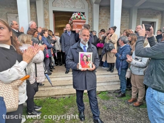 Gallese - I funerali di Simonetta Pachella