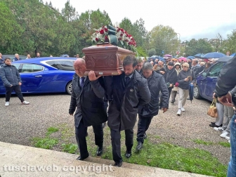 Gallese - I funerali di Simonetta Pachella