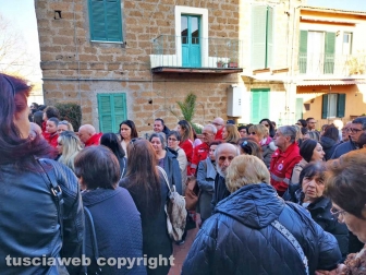 Corchiano - I funerali di Tamara Ricci