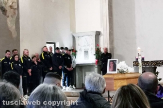 Corchiano - I funerali di Tamara Ricci