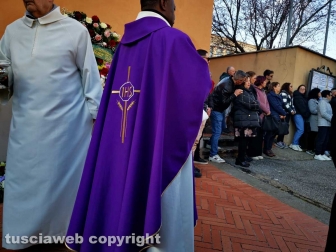 Corchiano - I funerali di Tamara Ricci