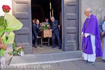 I funerali di Teresa Blasi