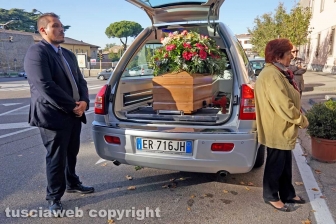 I funerali di Teresa Blasi