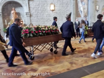 I funerali di Teresa Blasi