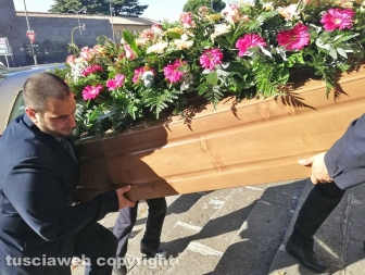 I funerali di Teresa Blasi