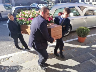 I funerali di Teresa Blasi