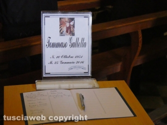 Tarquinia - I funerali di Tommaso Galletta