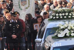 Sorano - I funerali di Valentina e Martina
