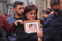 Sorano - I funerali di Valentina e Martina