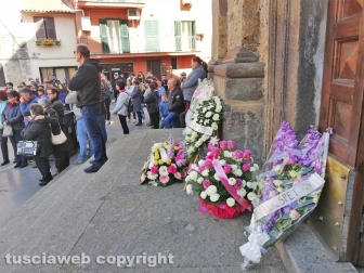 Villa San Giovanni in Tuscia - I funerali di Viola Miccoli