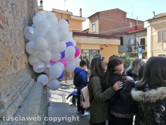 Villa San Giovanni in Tuscia - I funerali di Viola Miccoli