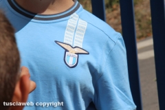 I giocatori della Lazio a Vetralla