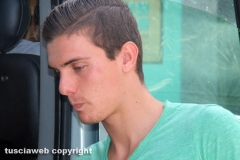 I giocatori della Lazio a Vetralla