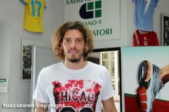 I giocatori della Lazio a Vetralla