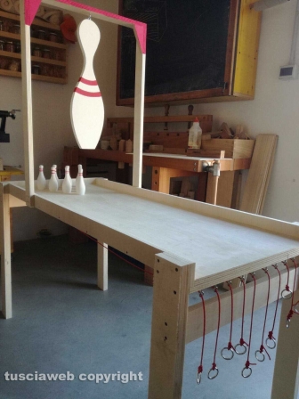 I giochi in legno della Taverna del gioco