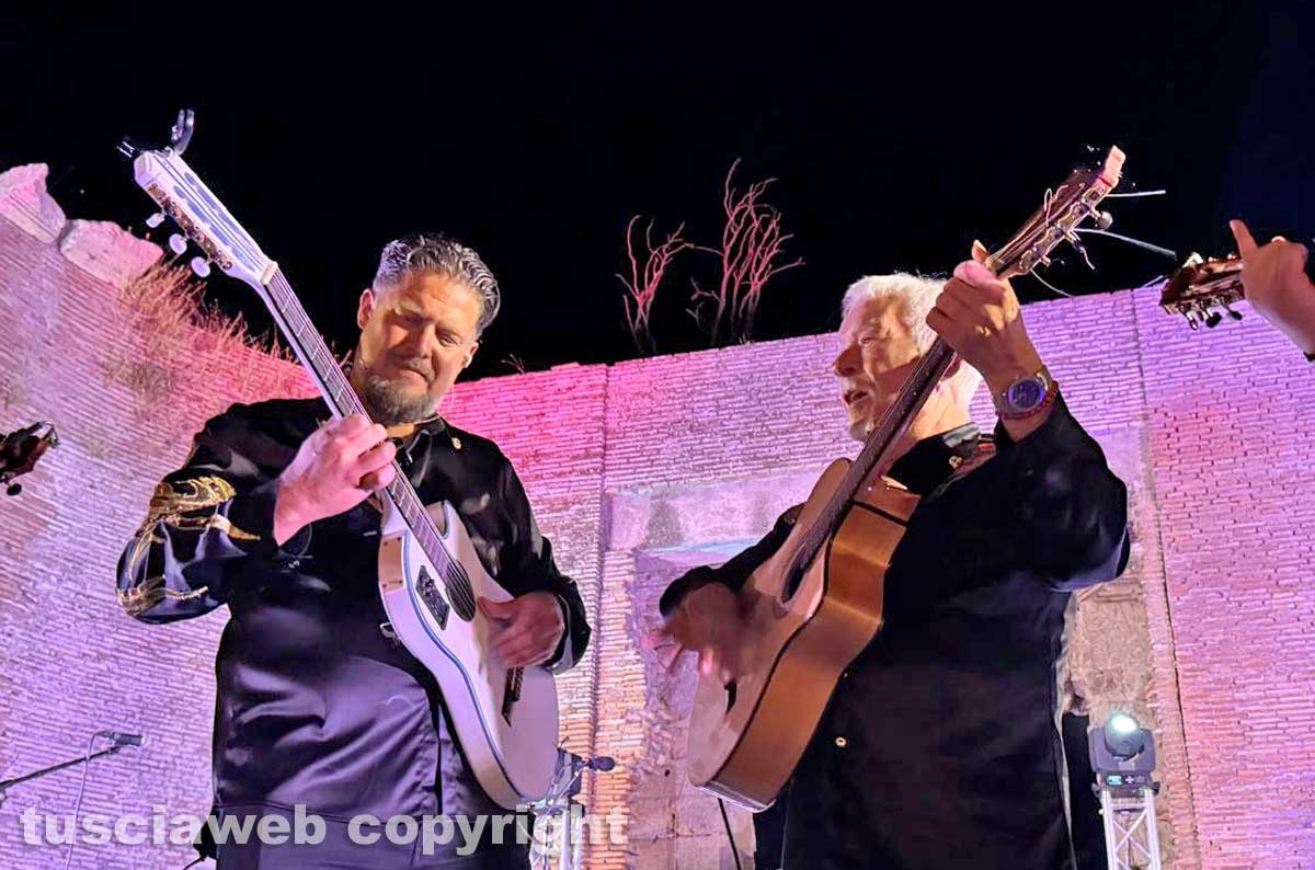 Tuscia in jazz for sla - Pablo Reyes e i Gipsy kings a Ferento