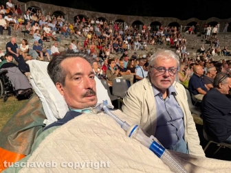 Tuscia in jazz for sla - Pablo Reyes e i Gipsy kings a Ferento - Italo Leali con Carlo Galeotti