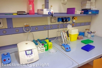 I laboratori delle Saline