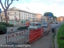 I lavori a piazzale Gramsci