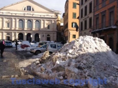 Emergenza neve, i lavori dentro le mura