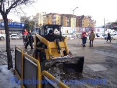 Emergenza neve, i lavori dentro le mura - Via Danielli