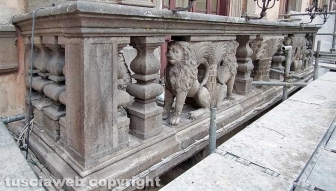 I lavori di restauro