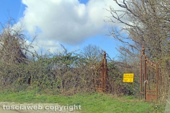 I lavori di sistemazione della Chemical city