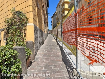 I lavori in via Matteotti
