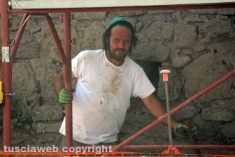 I lavori lungo la Cassia nord