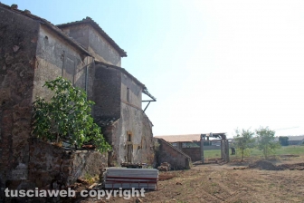 I lavori lungo la Cassia nord