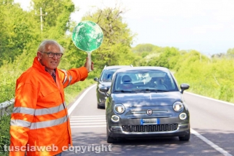 I lavori lungo la Cimina