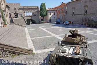 I lavori per il set di Catch-22