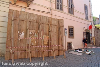 I lavori per il set di Catch-22