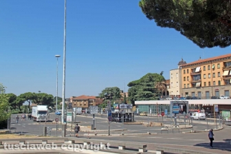 I lavori per il set di Catch-22