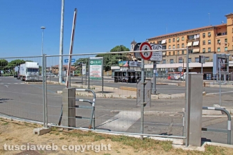 I lavori per il set di Catch-22