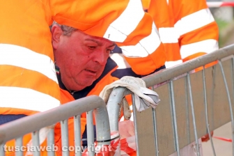 I locali andati a fuoco nella palazzina al Carmine