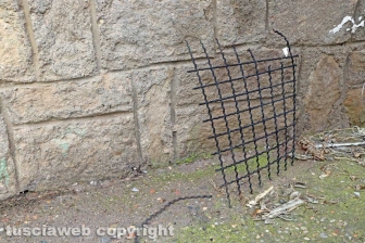 I locali andati a fuoco nella palazzina al Carmine