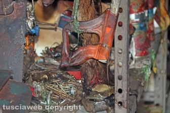 I locali andati a fuoco nella palazzina al Carmine