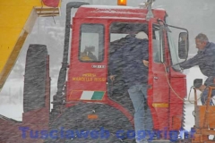 I mezzi pesanti di Unindustria in campo