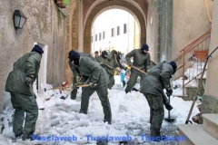 I militari a Castel Sant\'Elia