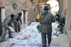 I militari a Castel Sant\'Elia