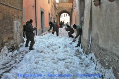 I militari a Castel Sant\'Elia