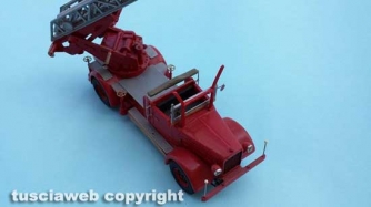 I modellini dei mezzi dei vigili del fuoco di Valter Favilla